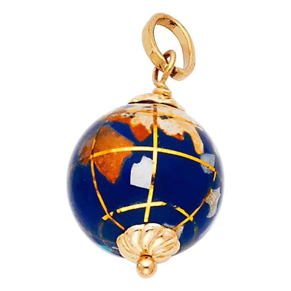 NEW 14K YELLOW GOLD HOLLOW ENAMEL PENDANT (PT516): NEW 14K YELLOW GOLD HOLLOW ENAMEL PENDANT (PT516) HOLLOW ENAMEL PENDANT (PT516) NEW 14K YELLOW GOLD Height : 15 mm Width : 13 mm Apx. WEIGHT : 1.8g