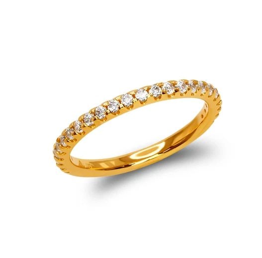 NEW 14K YELLOW GOLD LADIES FANCY BAND RING (1 of 2)