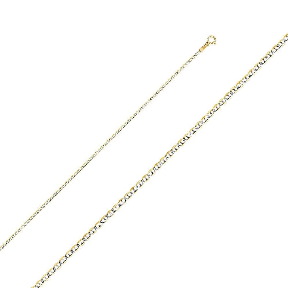 NEW NEW 14K YELLOW GOLD 1.5MM FLAT MARINER CHAIN (1 of 2)