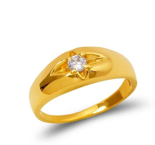 NEW 14K YELLOW GOLD KIDS RING (1 of 2)