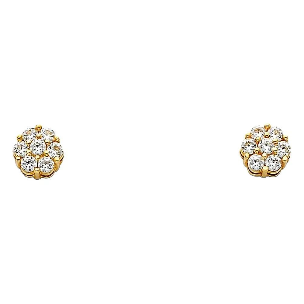 NEW 14K YELLOW GOLD EARRINGS (1 of 2)