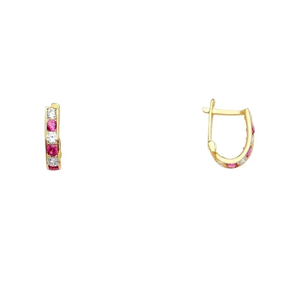 NEW 14K YELLOW GOLD CHANNEL HUGGIES EARRINGS: NEW 14K YELLOW GOLD CHANNEL HUGGIES EARRINGS CHANNEL HUGGIES EARRINGS NEW 14K YELLOW GOLD HEIGHT - 11 mm WIDTH - 8 mm Apx WEIGHT - 1 g