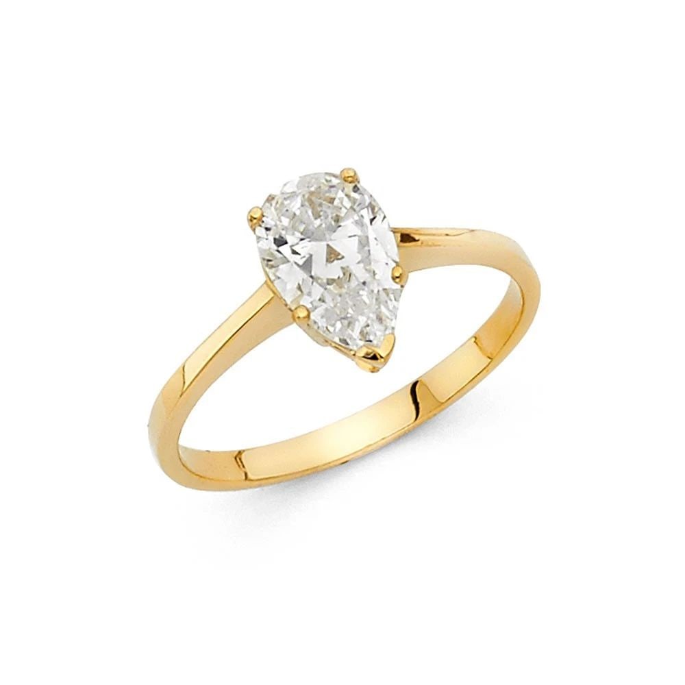 NEW 14K YELLOW GOLD ENGAGEMENT RING: NEW 14K YELLOW GOLD ENGAGEMENT RING ENGAGEMENT RING NEW 14K YELLOW GOLD WIDTH : 1.5 mm WEIGHT : 2.2g