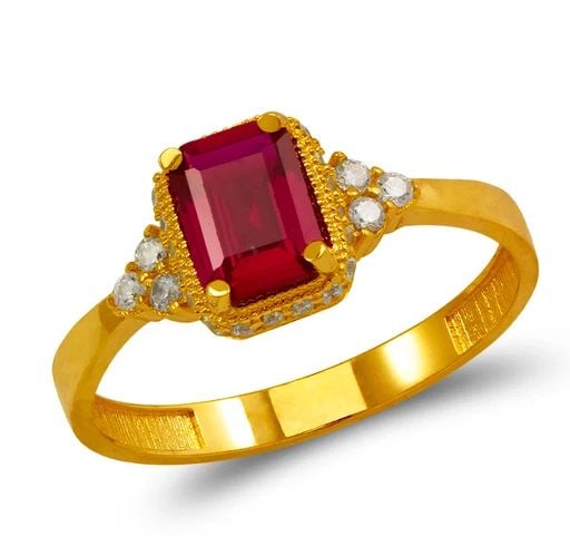 NEW 14K YELLOW GOLD LADIES RING (1 of 2)