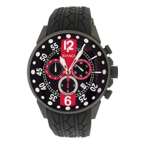 Roberto Bianci Pro Racing Men's Swiss Chronograph Watch: Roberto Bianci brand men's watch:The Bianci Pro Racing collection is HOT!!! In a racing environment where every second and minute counts, this high performance watch will exceed all expectations. The 