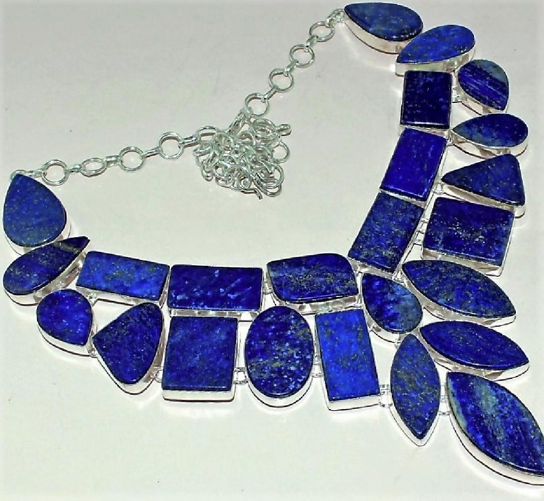 LAPIS LAZULI  .925 SILVER NECKLACE (1 of 1)