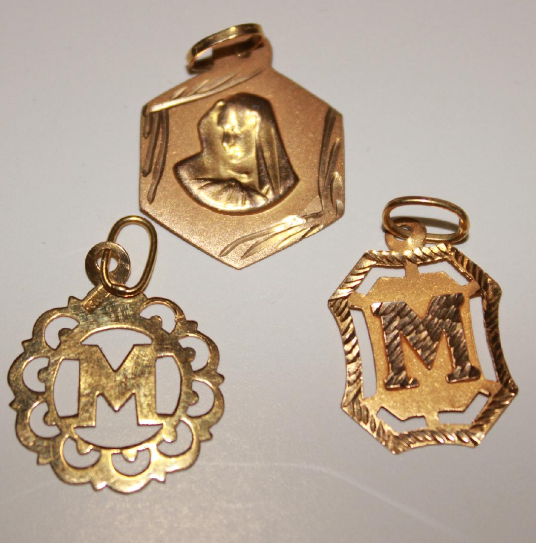 Pendant 3 Pieces 18-K (1 of 1)