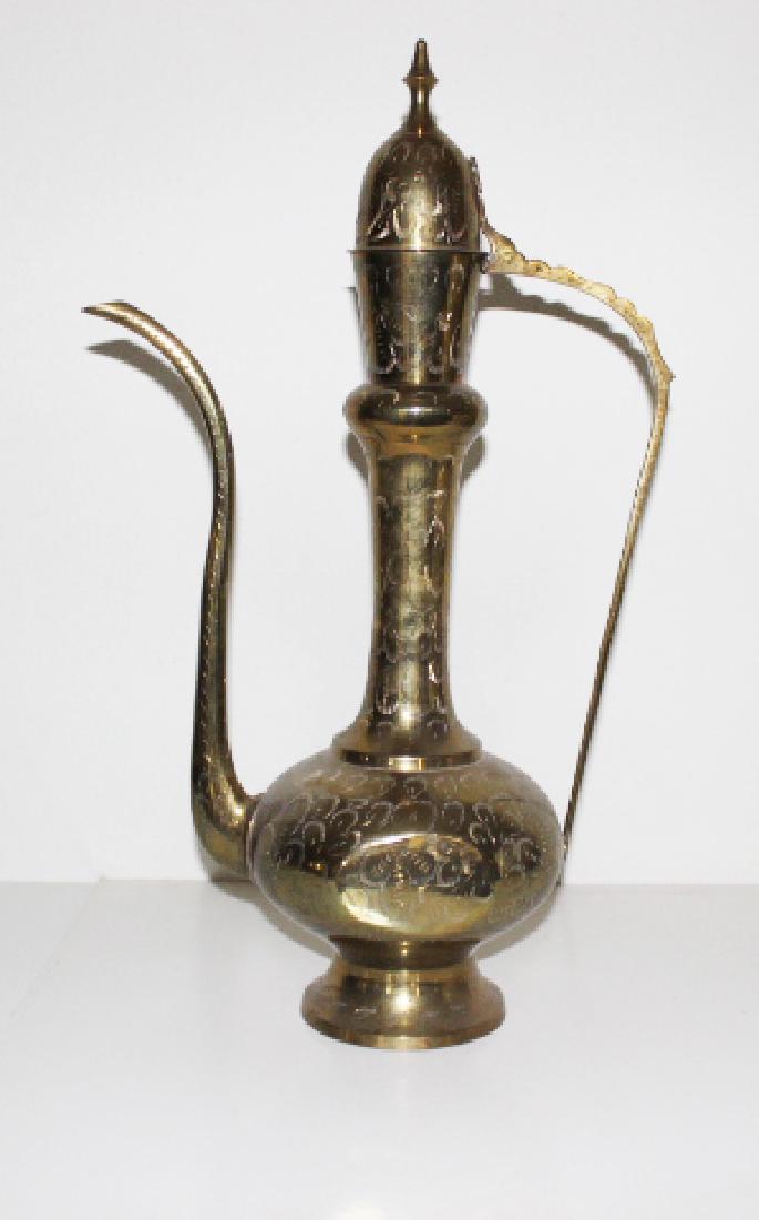 Large Bronze carved Decorated Vessel (1 of 3)