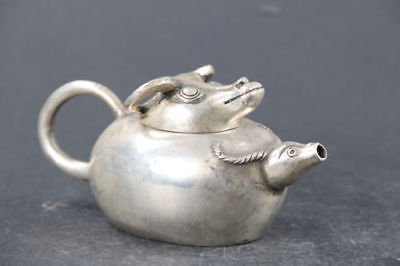 Chinese hand carved  teapot (1 of 3)