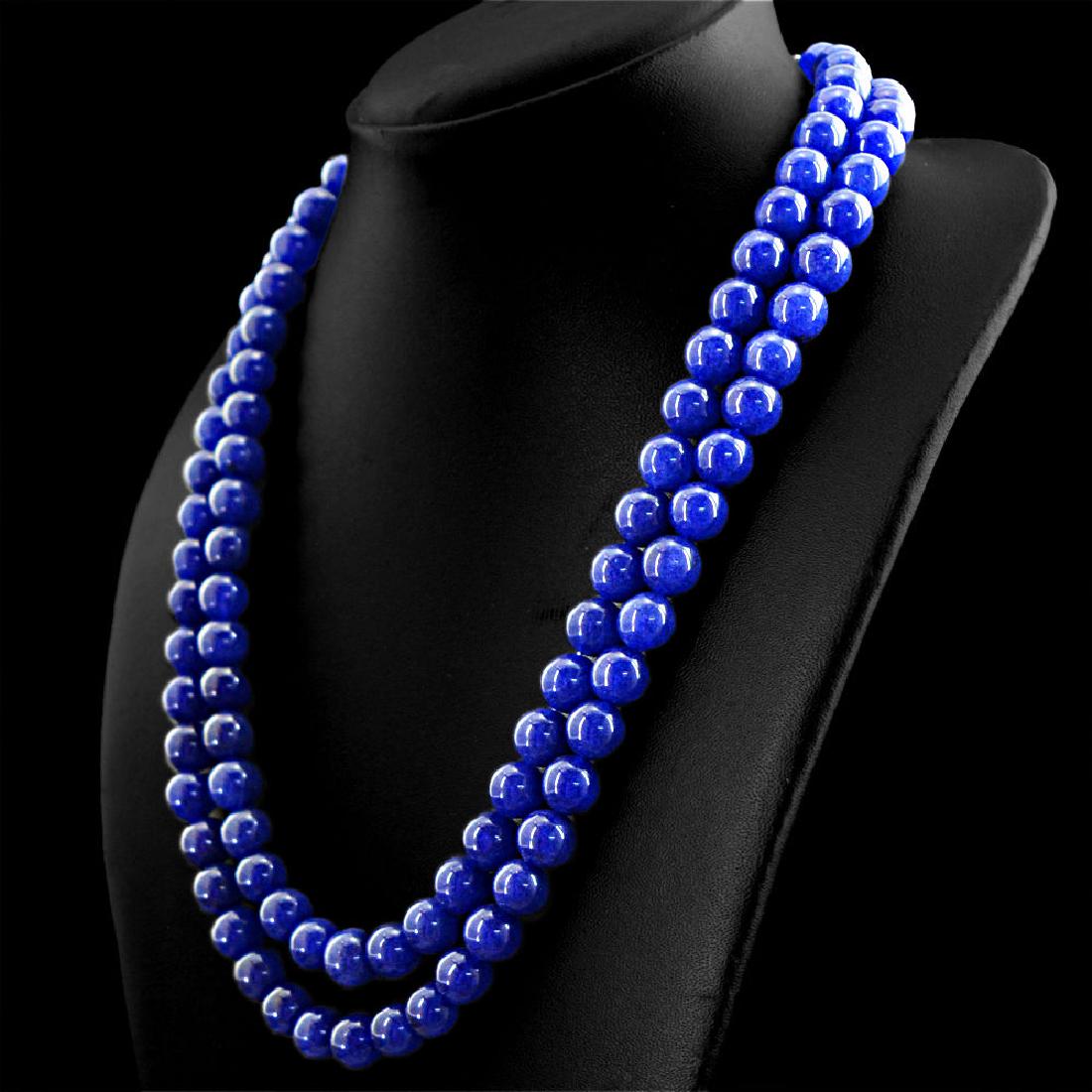 EARTH-MINED-2-LINE-RICH-BLUE-SAPPHIRE-ROUND-SHAPE-BEADS (1 of 2)