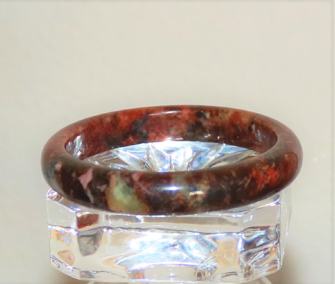 Vintage Chinese antique old natural red jade (1 of 2)