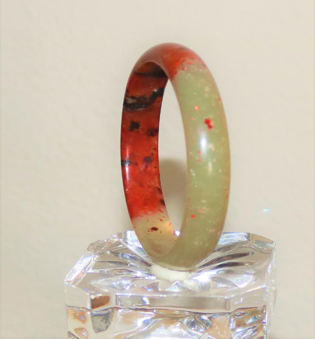 Vintage Chinese antique old natural red jade (1 of 2)