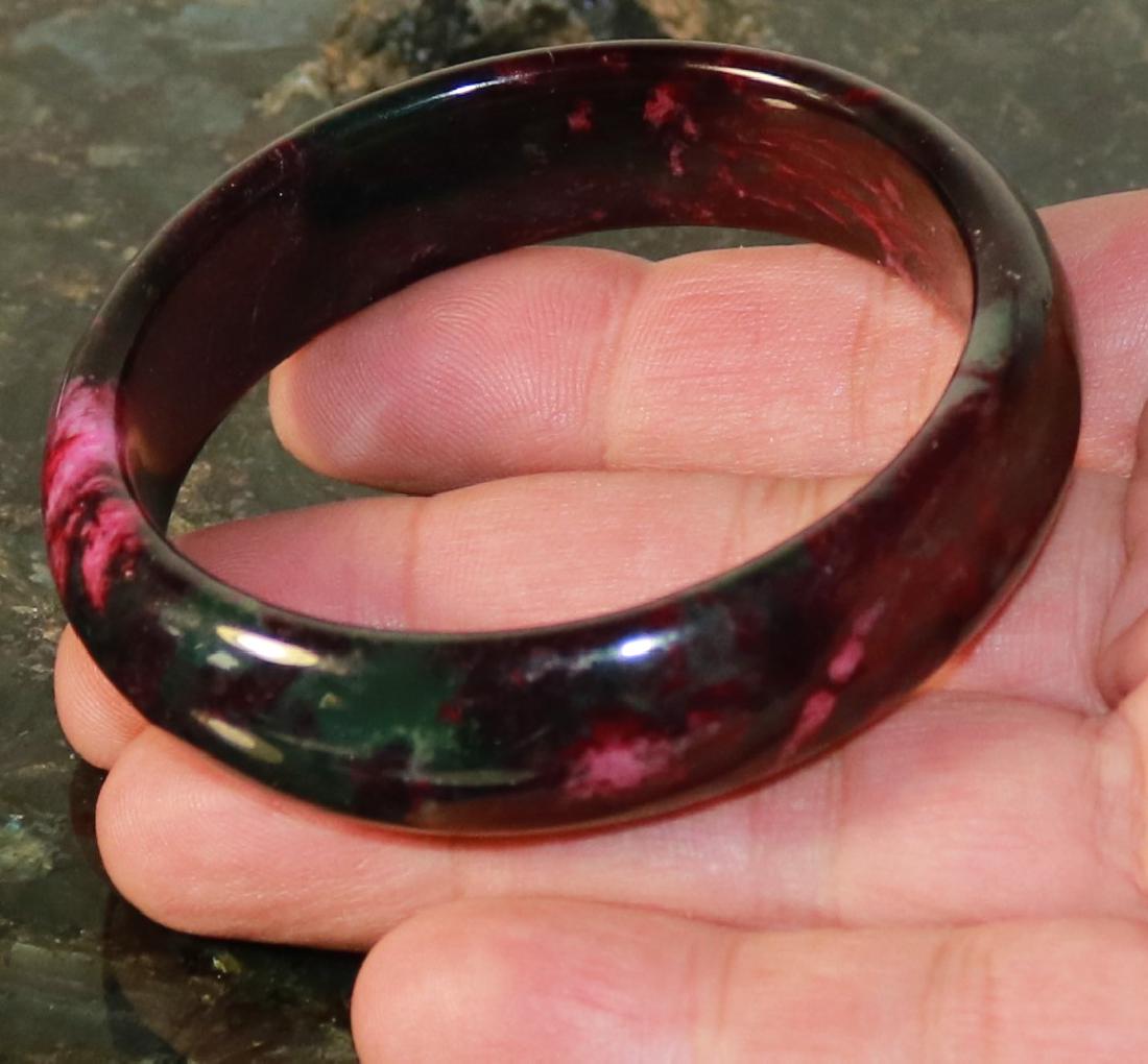 jade NATURE bracelet beautiful bangle (1 of 1)