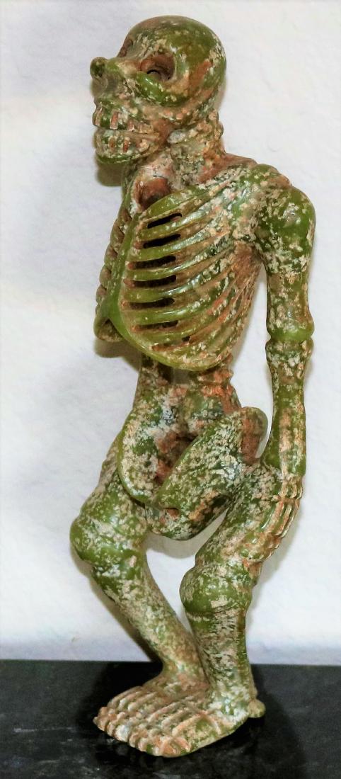 ancient Hongshan culture sculpture old jade skeleton (1 of 5)