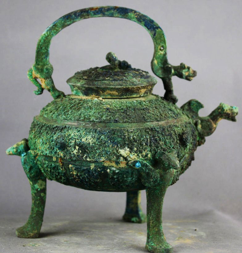ancient Bronze Vessel (1 of 4)