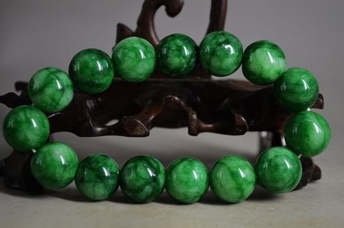 Chinese fine green Jade Hand Carved (1 of 1)