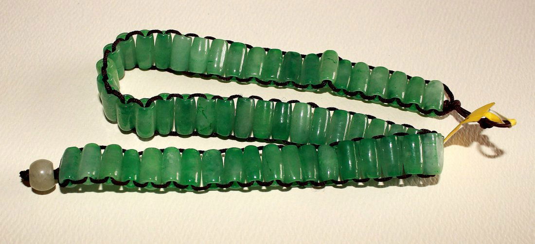 Jadeite Jade Necklace Choker (1 of 2)