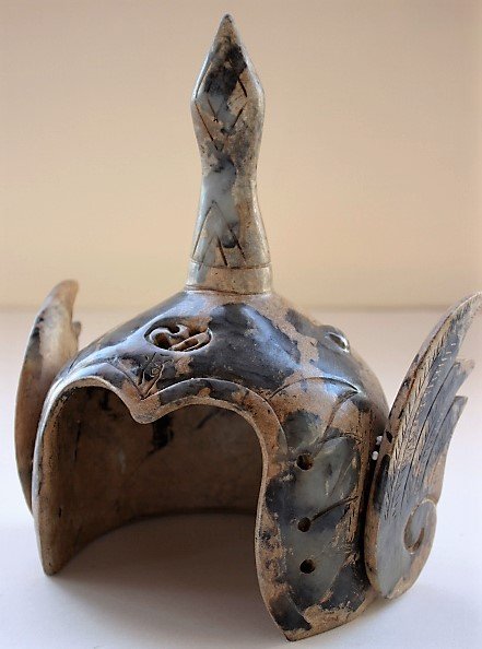 Jade Carving General Warrior Helmet (1 of 3)