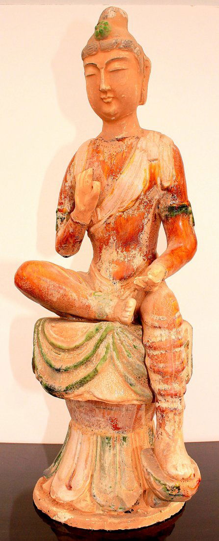 Large Qinyans /Bodhisattva Circa: 600-900 A.D (1 of 3)