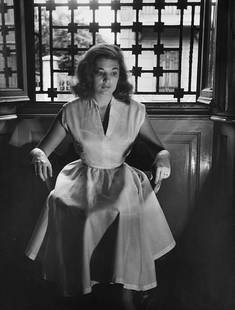 MARIO DE BIASI - Luisa, Il progresso, 1954: Luisa, Il progresso, 1954 Vintage gelatin silver print 24 x 18 cm Photographer's credit stamp on the verso This lot is sold subject to Artists Resale Rights