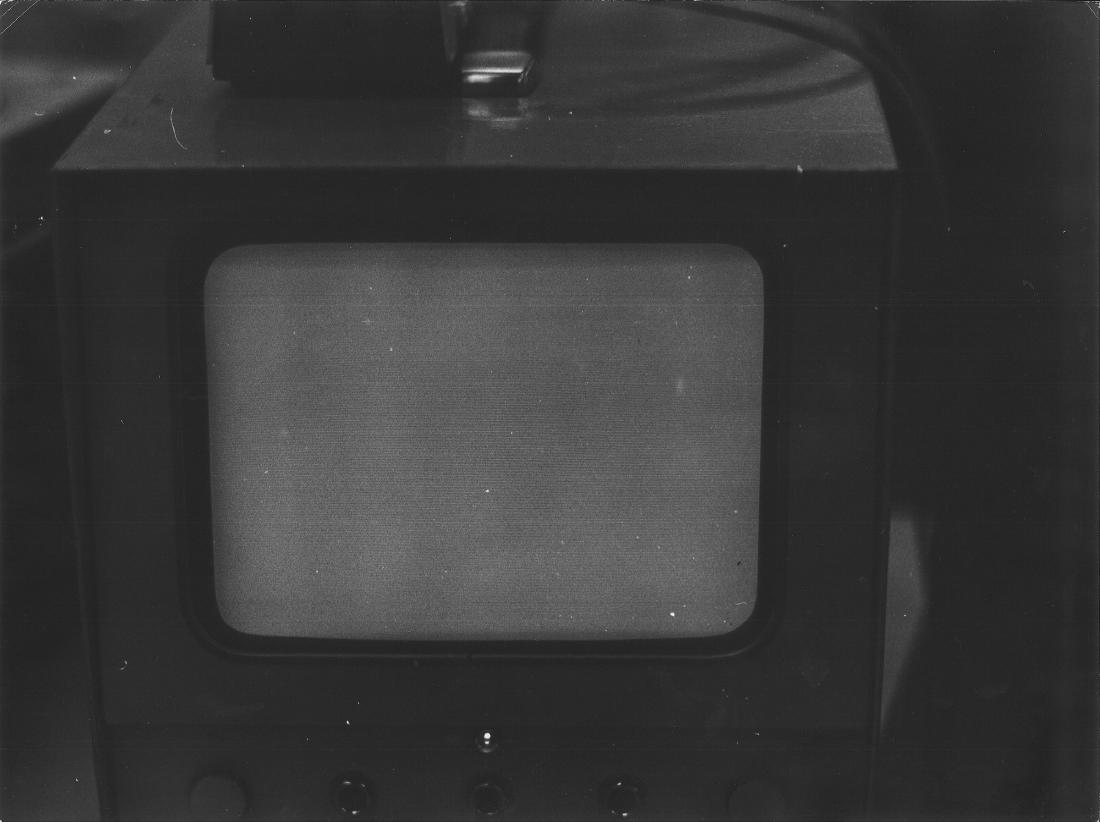 EMILIO PRINI - Televisore, 1967: Televisore, 1967 Vintage gelatin silver print 30 x 40 cm Signed in pencil on the verso This lot is sold subject to Artists Resale Rights