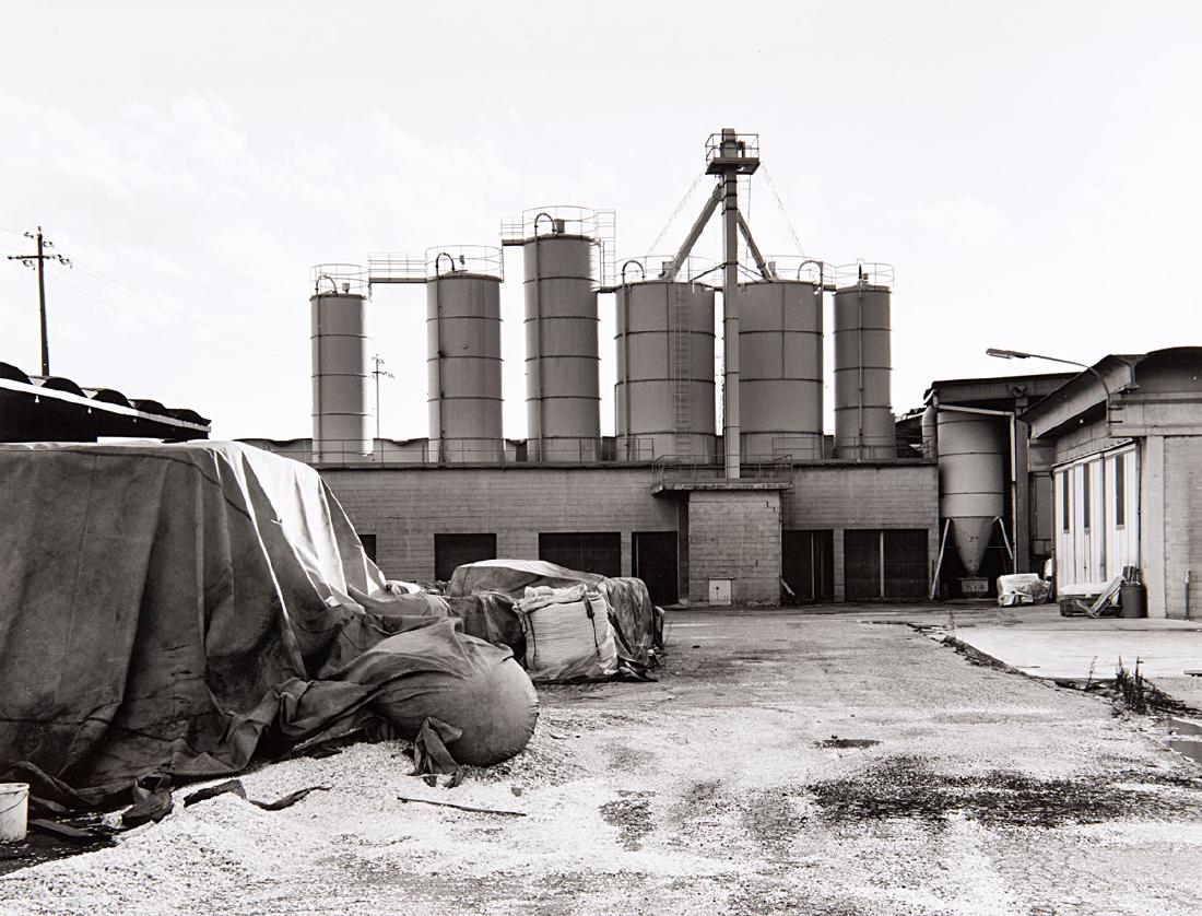 GABRIELE BASILICO - Alte di Montecchio, Vicenza, anni: cm 30,8 x 40,4 (cm 28,6 x 37,3 picture) Vintage gelatin silver print Titled in pencil on the verso Photographer's credit blind stamp on the inferior white margin This lot is subject to Artists Resale