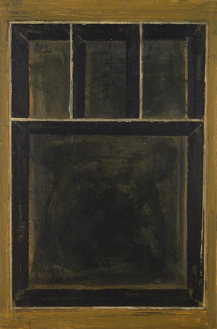 MARCO TIRELLI - Untitled, 1987: oil on panel cm 73x49 Signed, dated and titled on the reverse: : Marco Tirelli, 1987 PROVENANCE Milano, Studio d‚ÄôArte Cannaviello (lebel on the reverse); collezione privata. This lot is subject