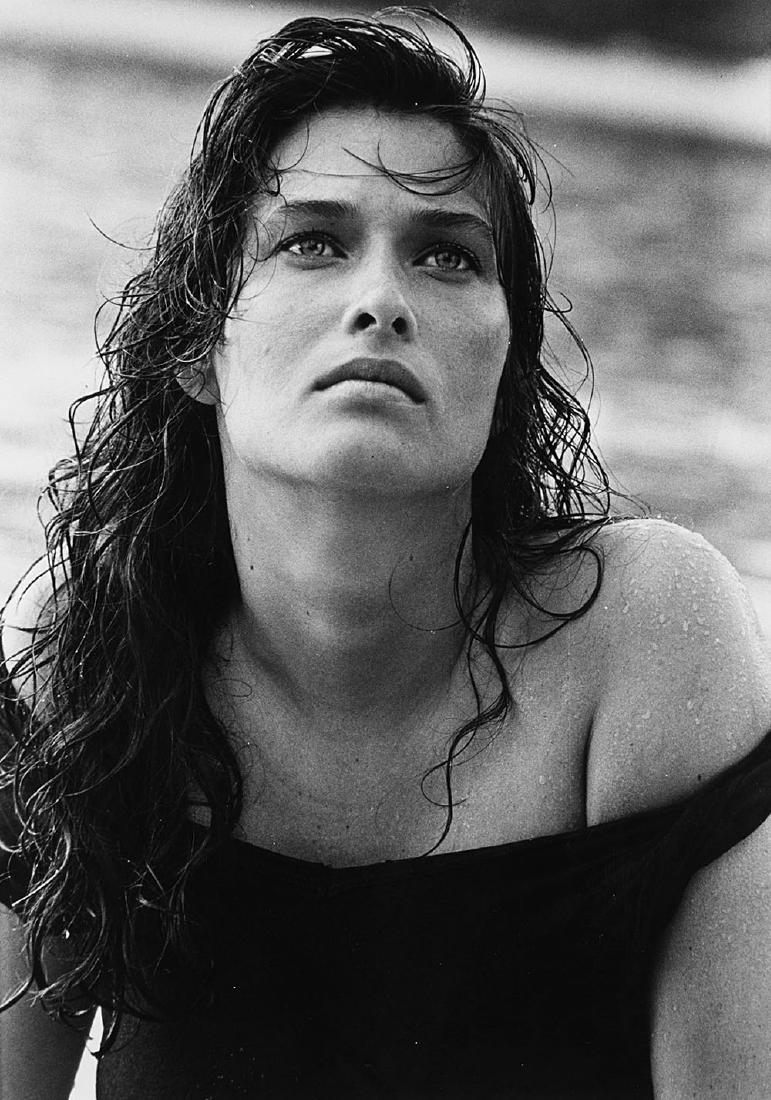 Bruce Weber - Rosemary Mc Grotha: Vintage gelatin silver print cm 35,5 x 26,3 Photographer's credit stamp on the verso