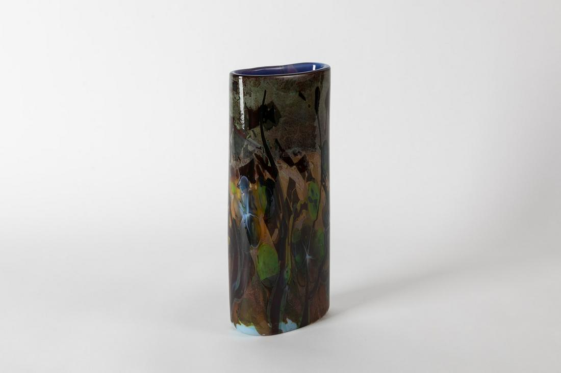 Gino Cenedese - Vase: in blown glass in a limited edition of 250 copies (26/250) Signature, date and numbering engraved under the base.cm h 33