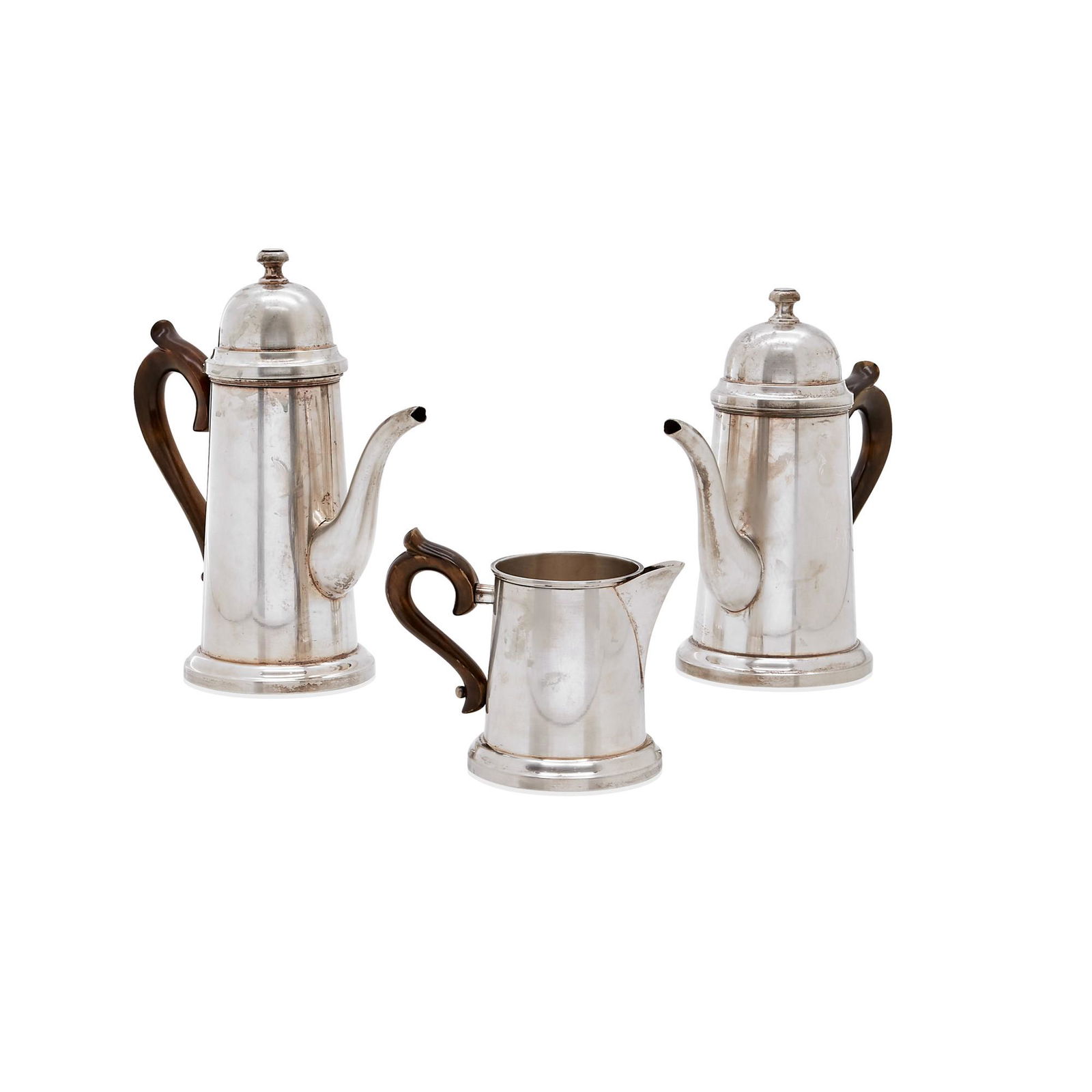 A silver tea and coffee service, Italy, 20th Century (1 of 1)