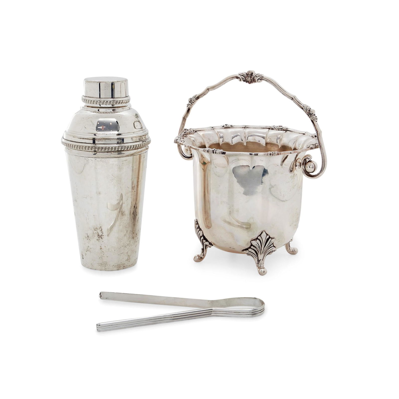 A lot of three silver objects, Italy, 20th century (1 of 1)