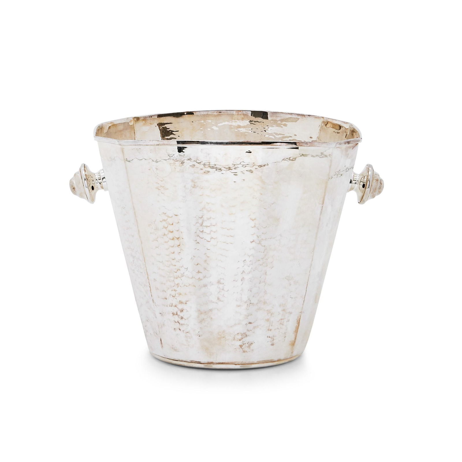 A silver ice bucket, Italy, 20th Century, with Bedetti (1 of 1)