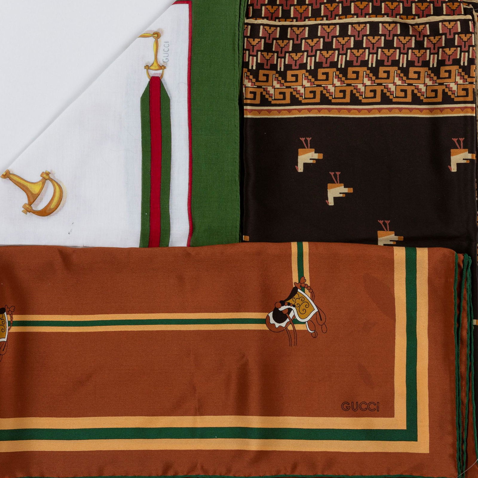 Gucci - Lot of three scarves (1 of 1)