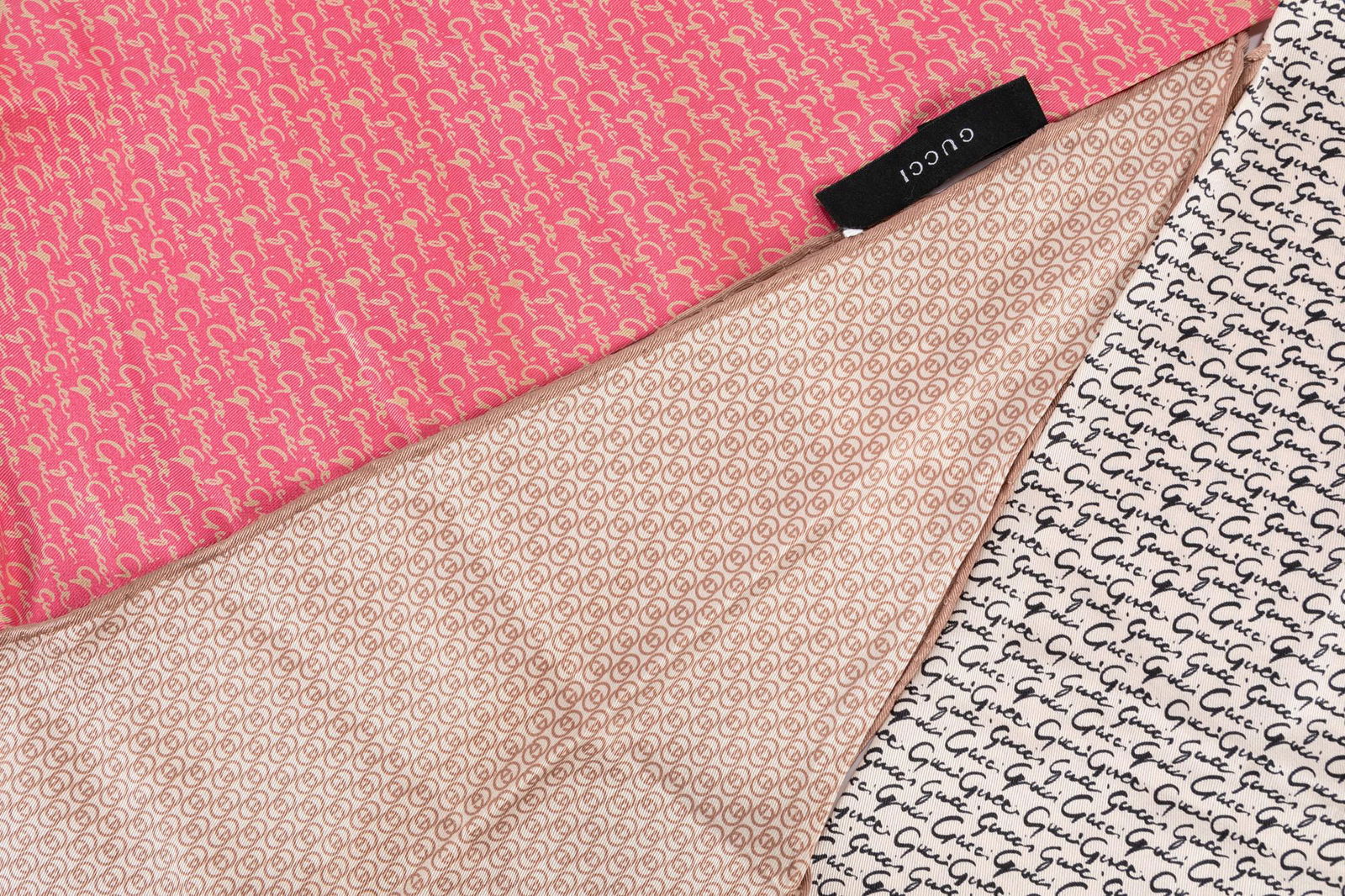 Gucci - Lot of three Silk Scarves (1 of 1)