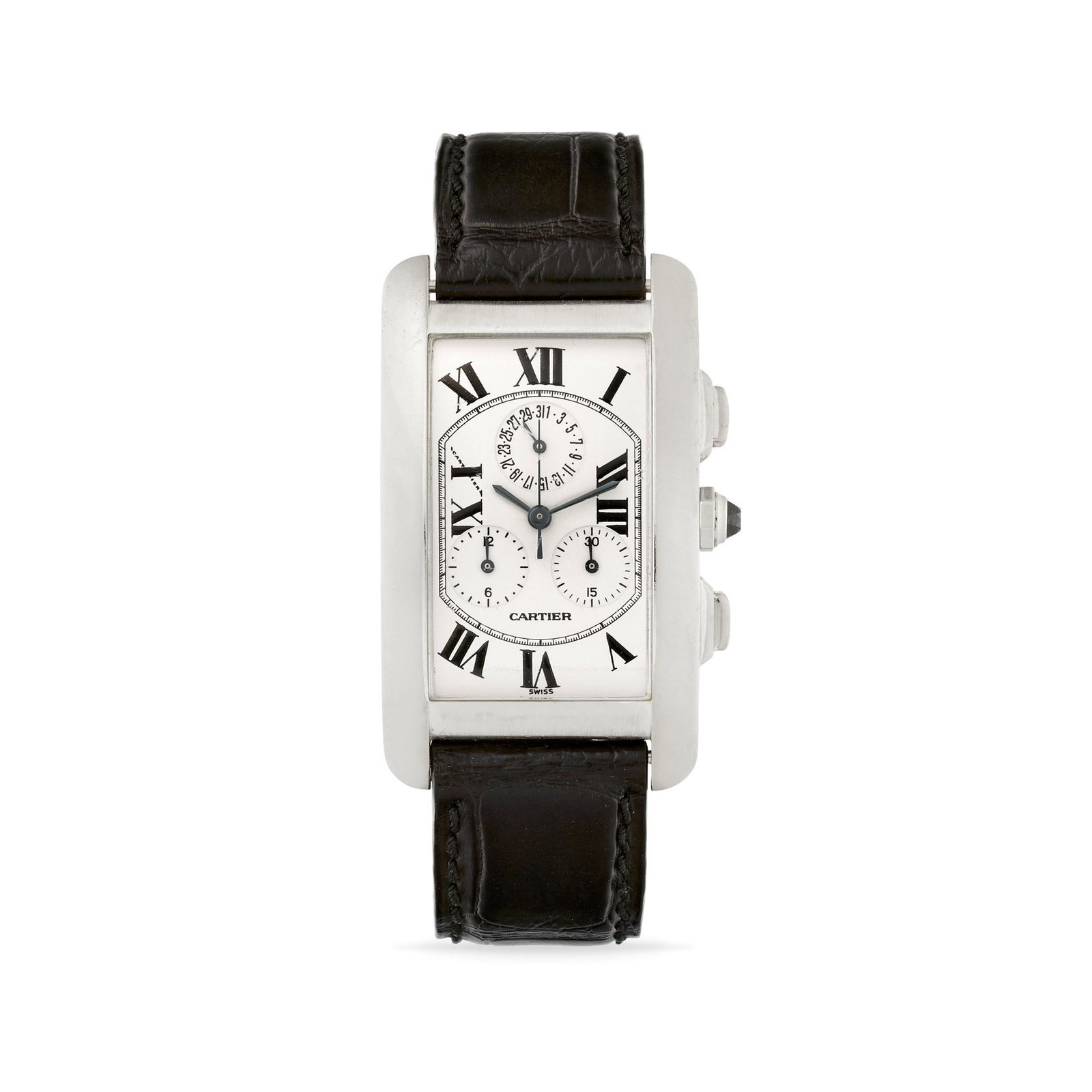 Cartier Tank Americaine chronograph 2312, 2000s (1 of 1)