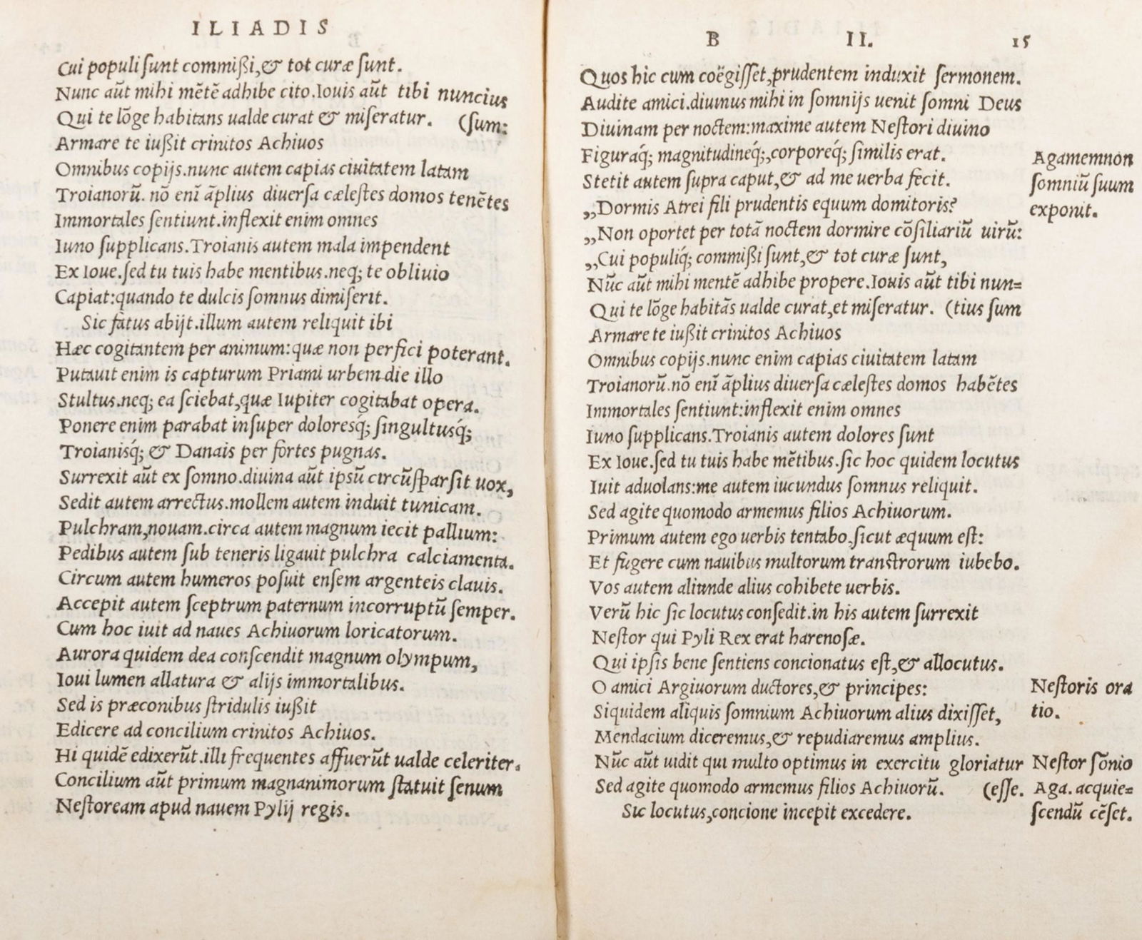 Omero - Divo, Andrea - Homeri Poetarum omnium principis Ilias, Andrea Diuo Iustinopolitao (1 of 2)