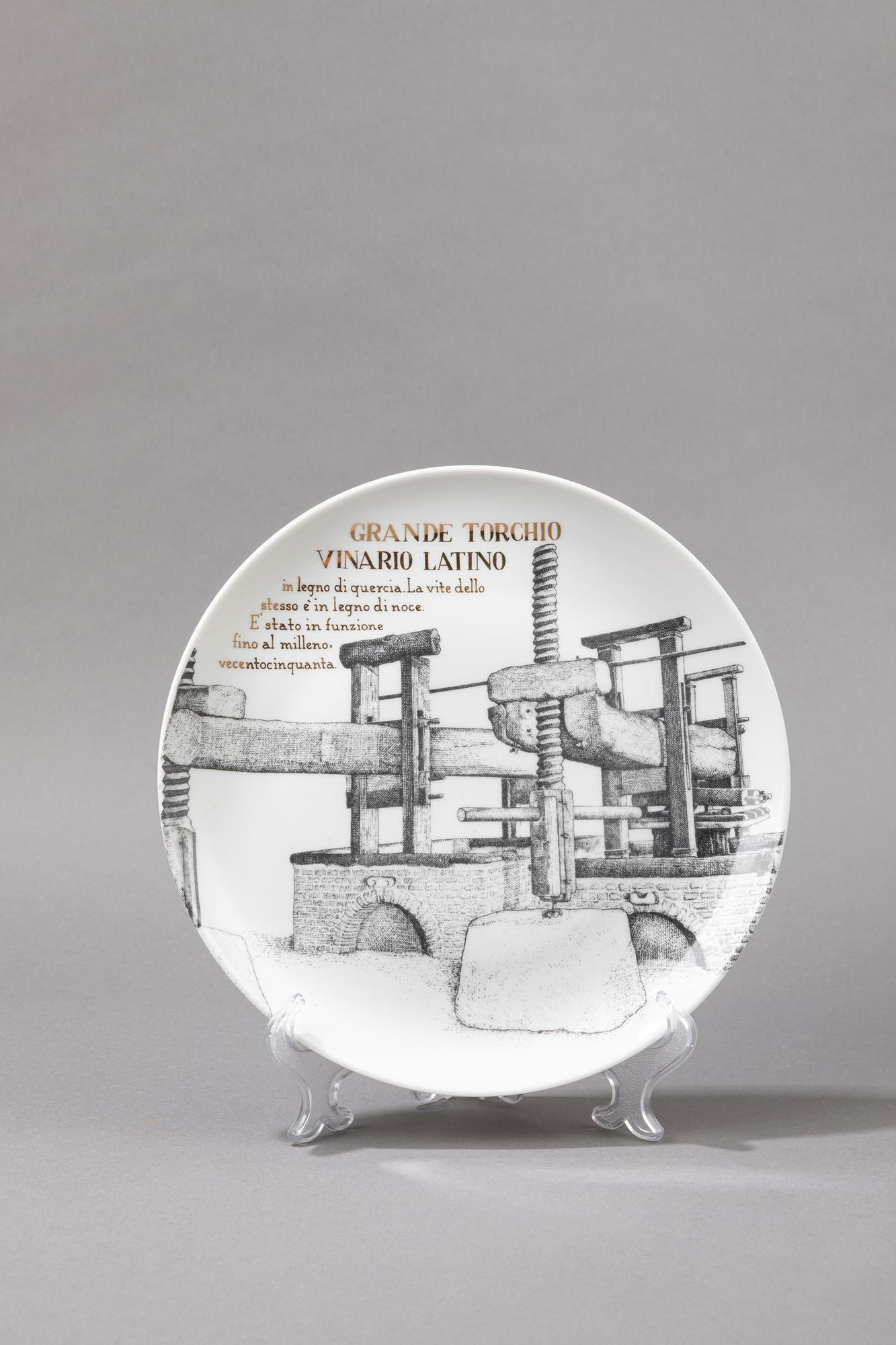 Piero Fornasetti - Plate (1 of 1)