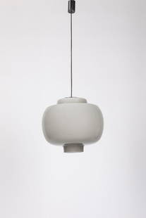 Luciano Vistosi - Ceiling lamp, 1960 ca.: h 80x40 cm blown glass. Vetrerie Vistosi production