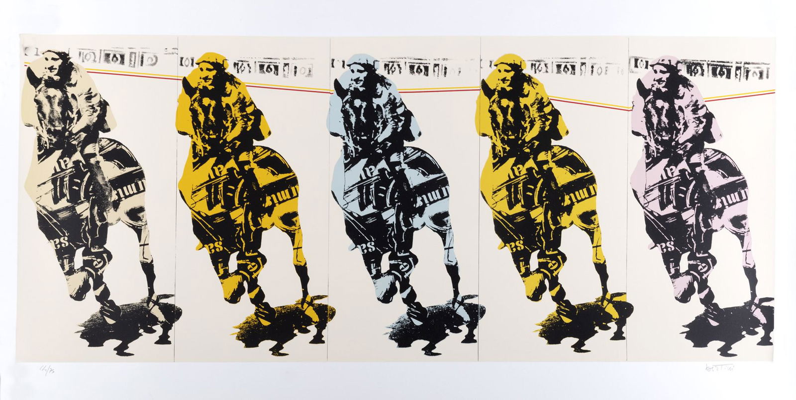 Gianni Bertini (Pisa 1922-Caen 2010) - Totip: This lot is subject to Artists Resale Rights