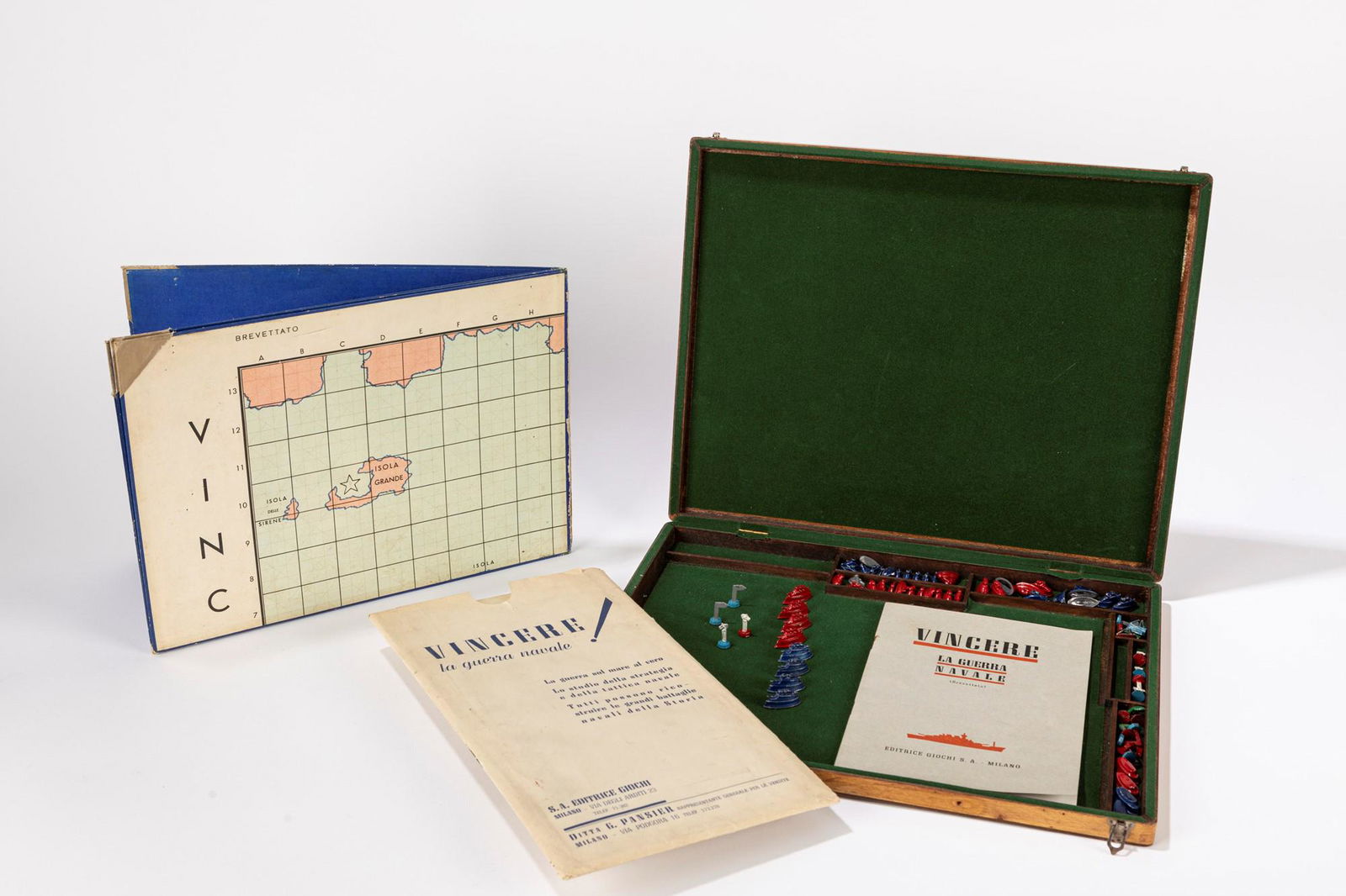 Editrice Giochi - Box game - Naval battle "Vincere! La guerra navale" (1 of 2)