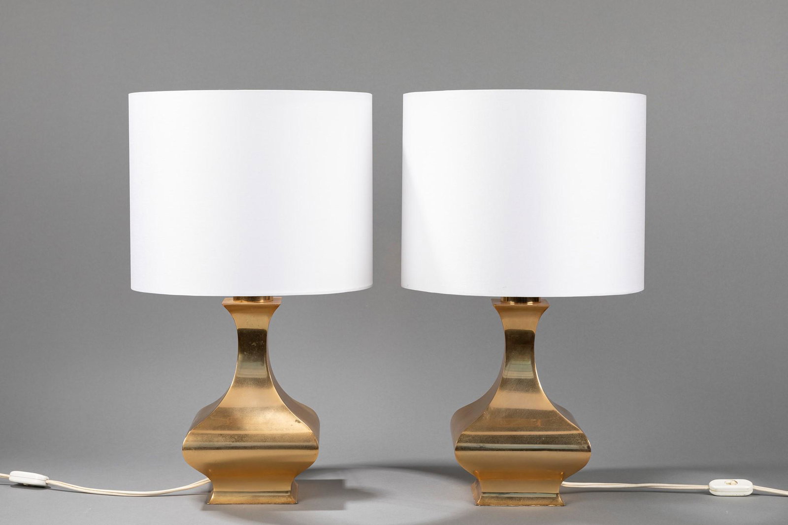 Italian Manufacturing - Two wall lamps, 1970 ca. (1 of 1)