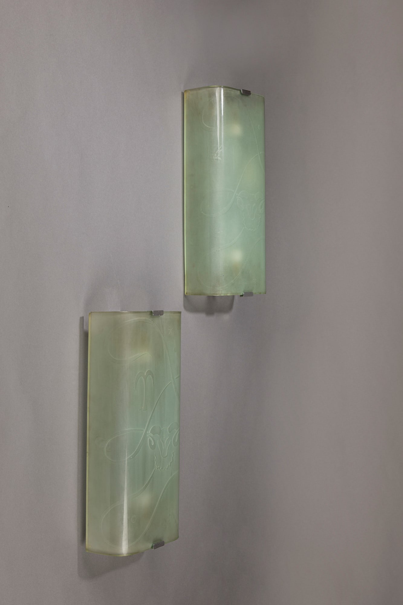 Pietro Chiesa - Gio Ponti - Two wall lamps, 1930 ca. (1 of 1)