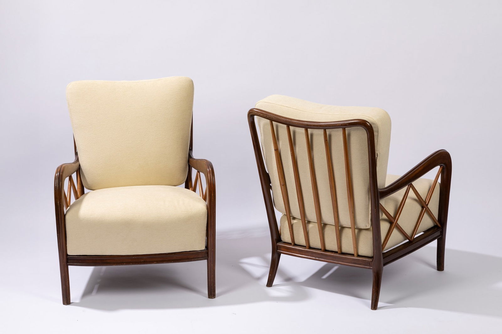 Manifattura Italiana - Two armchairs, 1940 ca. (1 of 1)