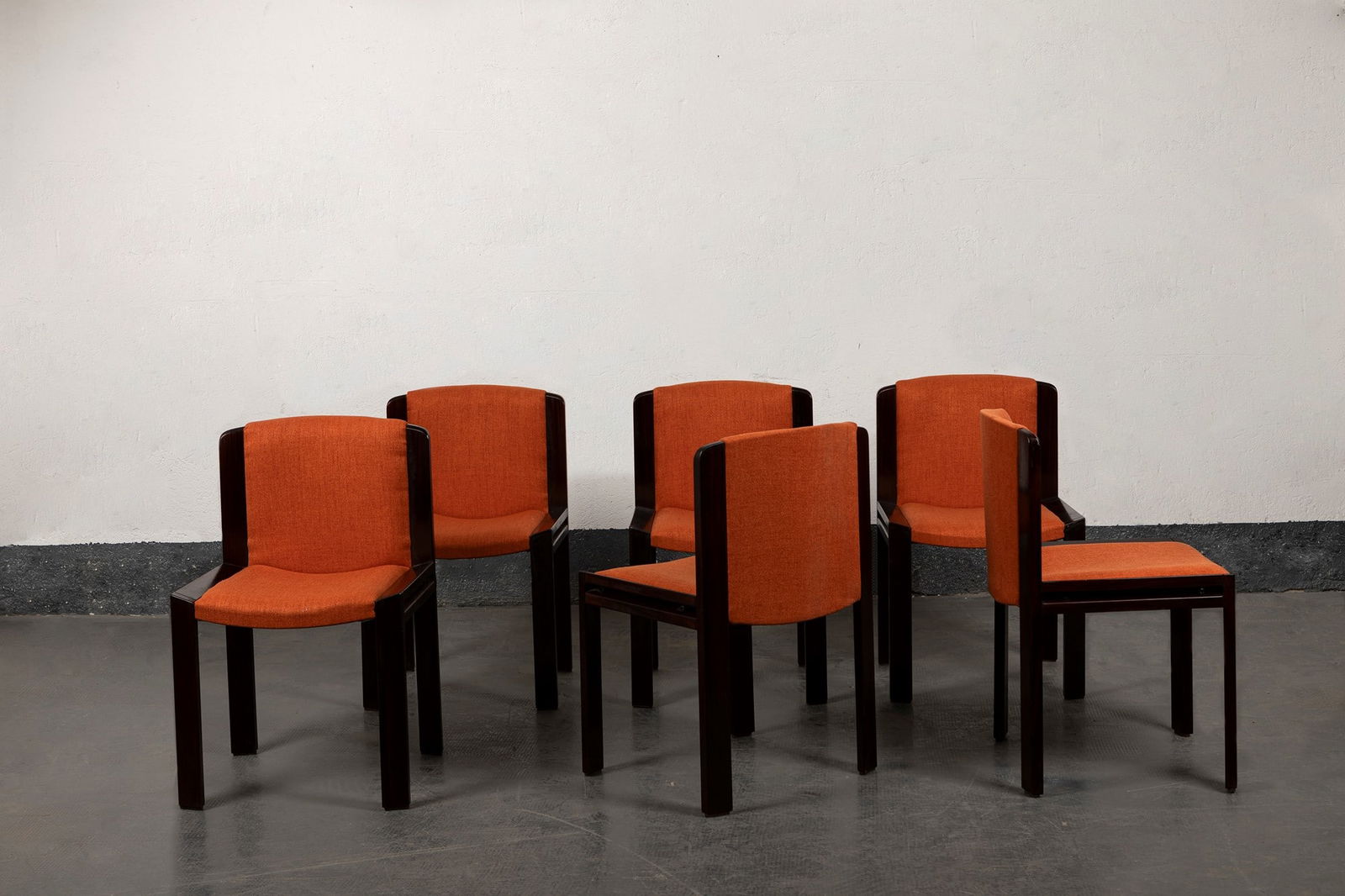 Joe Colombo (1930-1971)  - Six chairs, 1966 (1 of 1)