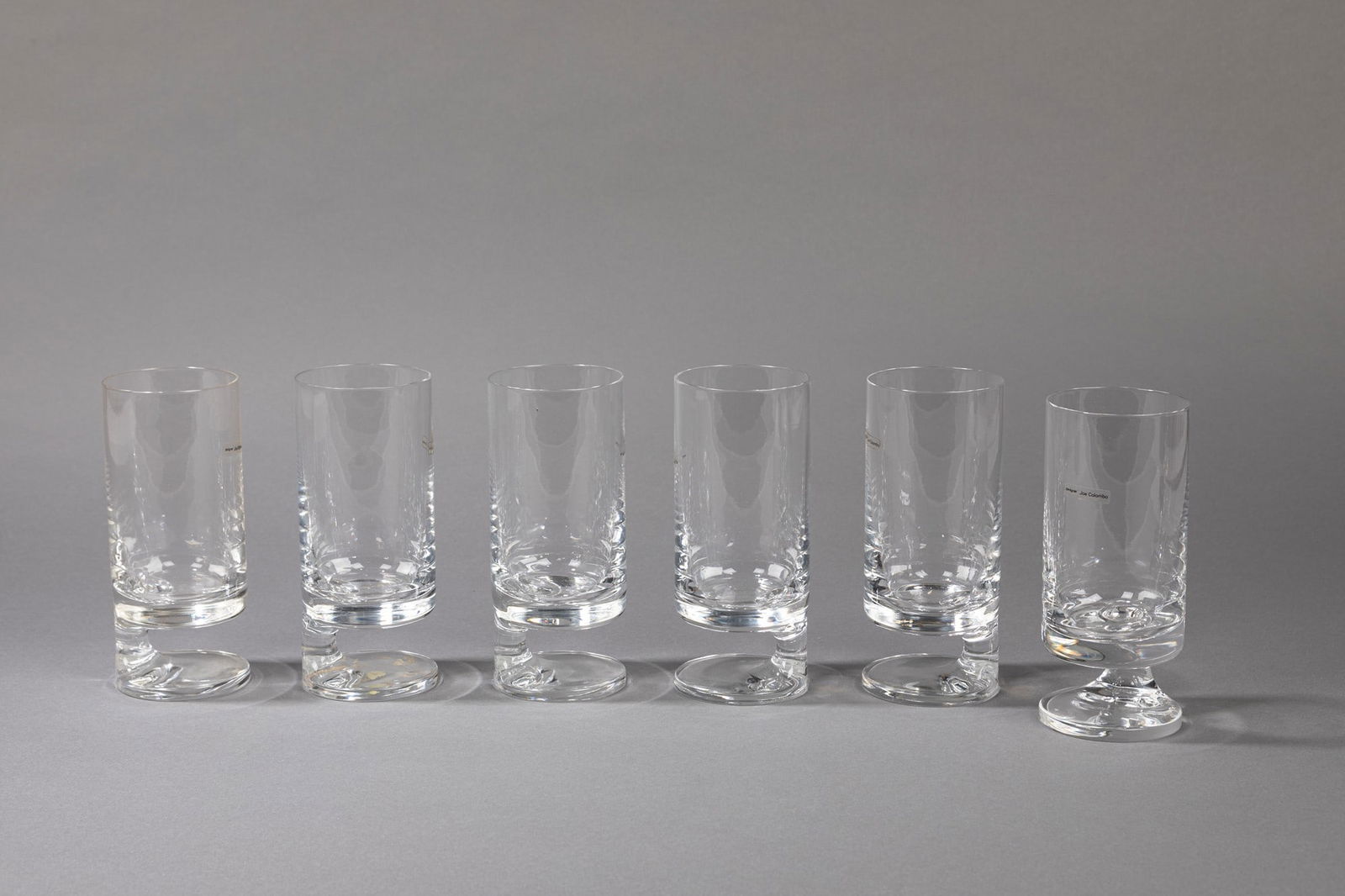 Joe Colombo (1930-1971)  - Set of glasses, 1960 ca. (1 of 1)