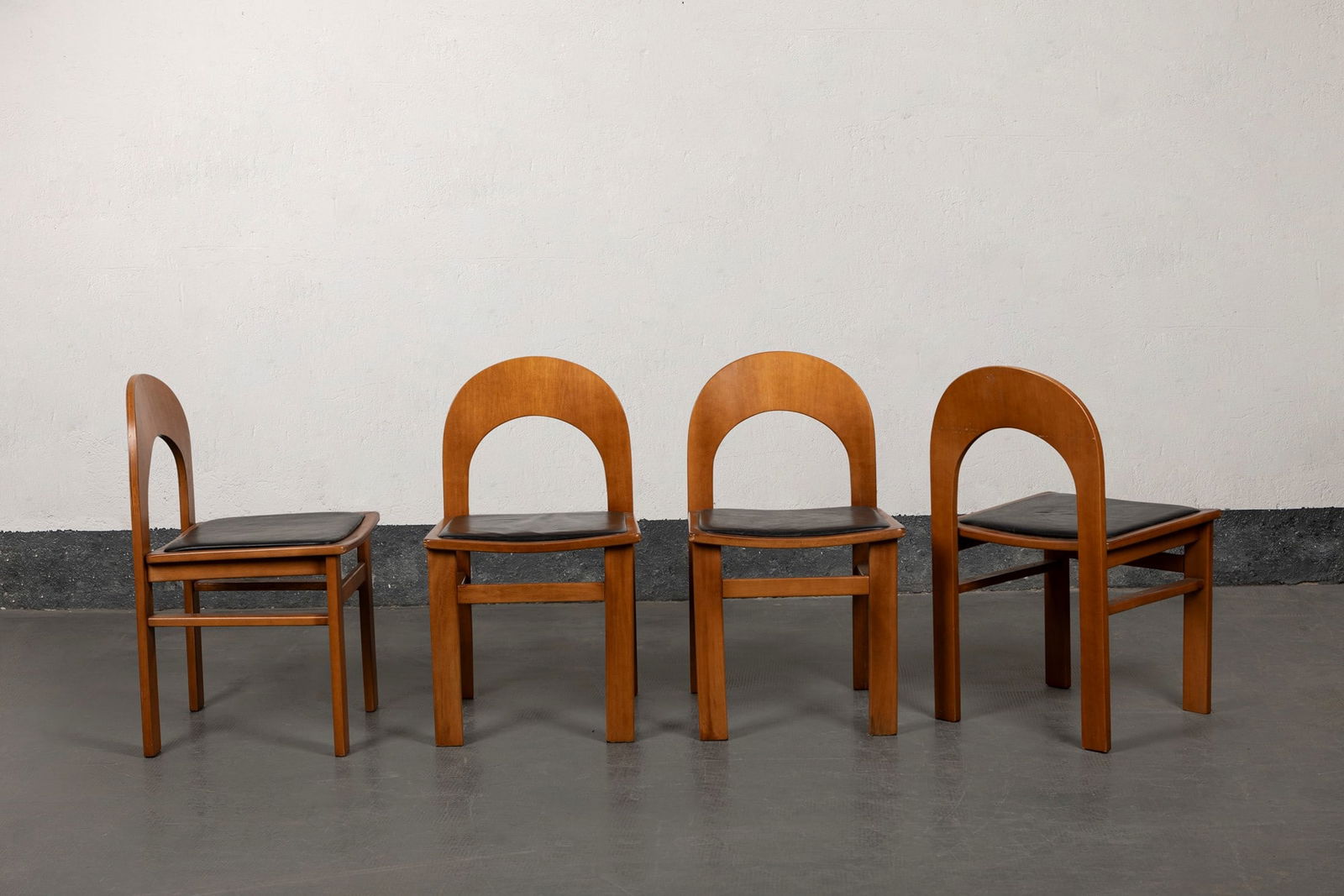 Adalberto Caraceni - Franco Ferrario - Four chairs, 1970 ca. (1 of 1)