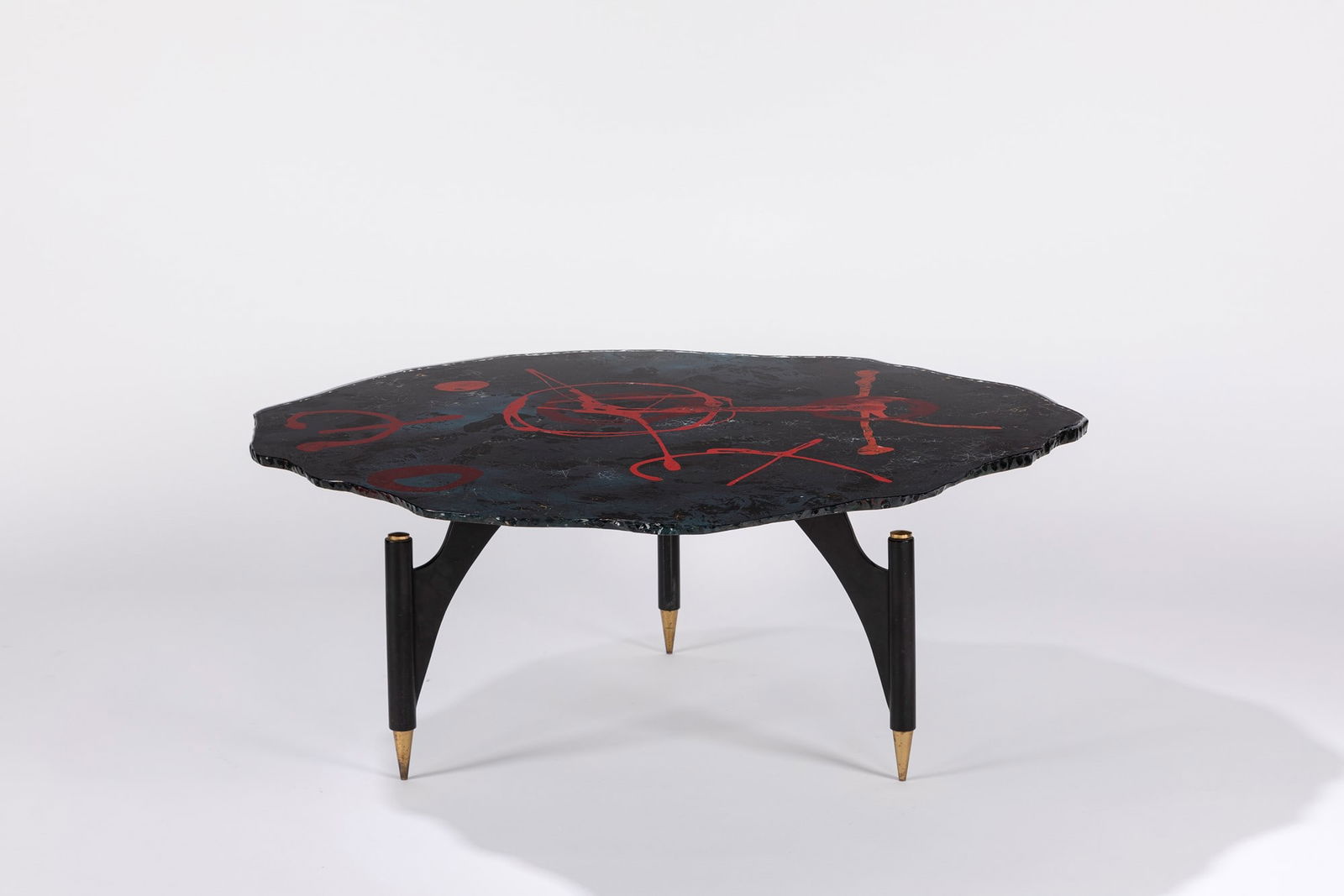 Dubè (Duilio Bernabè) - Coffee table, 1955 ca. (1 of 2)