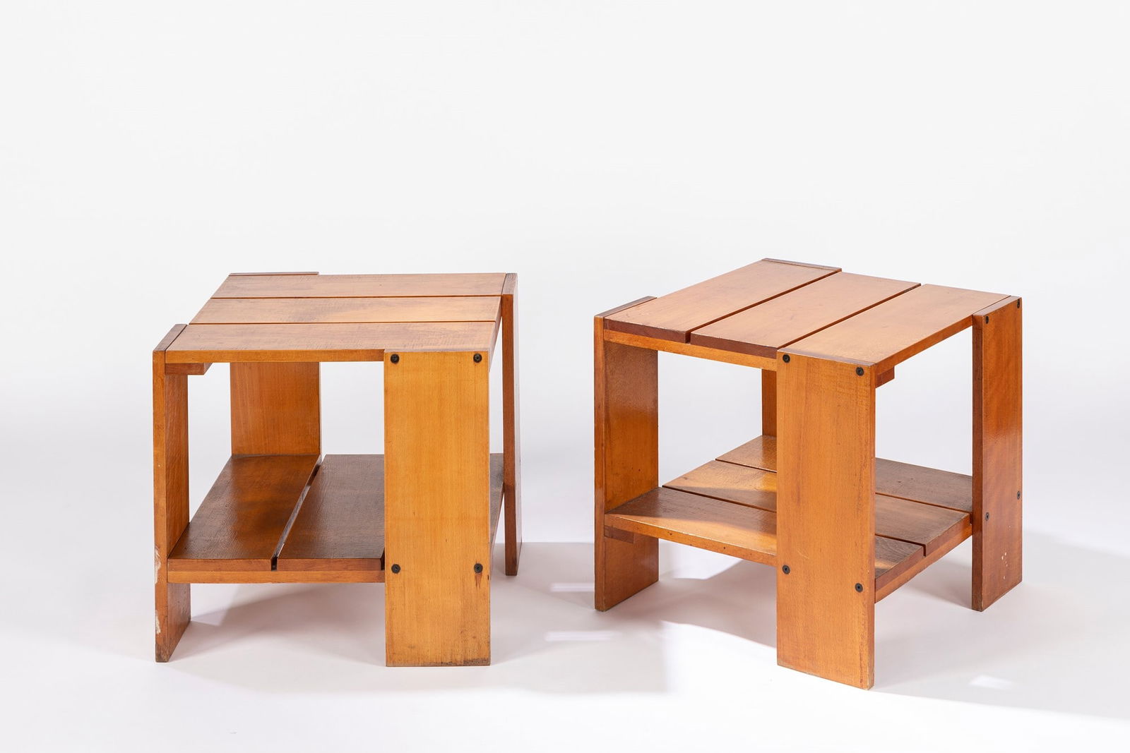 Rietveld Gerrit - Two coffee tables, 1980 ca. (1 of 2)