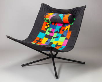 Alberto Salvati - Ambrogio Trésoldi - Lounge Chair model Miamina, 1980 ca. (1 of 1)