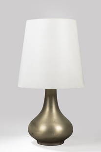 Max Ingrand (1908-1969) - Table Lamp, 1964: h tot 57 cm | lampshade h 31 Model 2344.Metal base and opalino glass diffuser. Fontana Arte Manufacture.